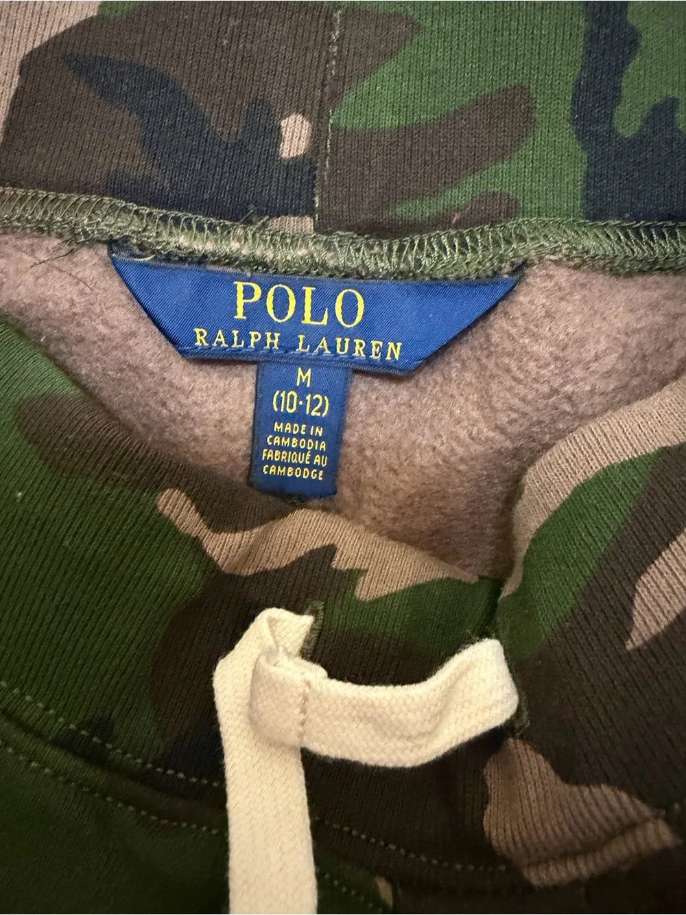 Ralph Lauren Kids Camo Zip-Up Hooded Jumpsuit - Green/Brown/Black